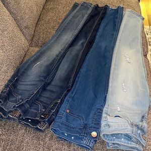 Girls Justice jeans lot
